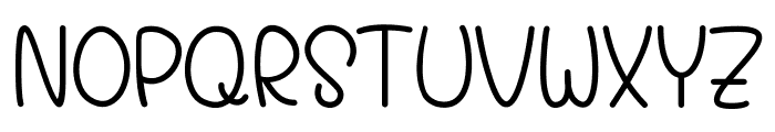 Justy Font UPPERCASE