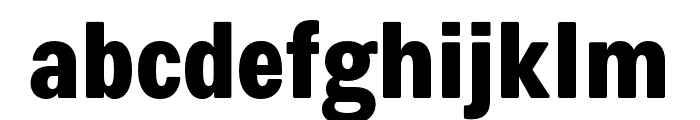 Juzif-ExtraBold Font LOWERCASE