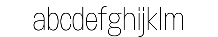 Juzif-ExtraLight Font LOWERCASE