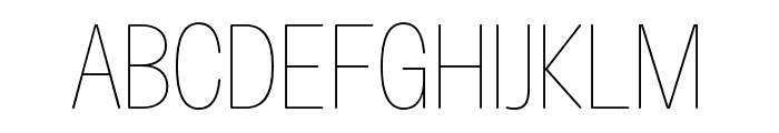 Juzif-Thin Font UPPERCASE