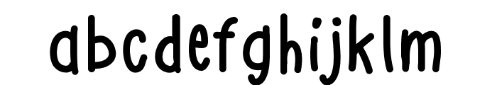 K26AlphaCasual Font LOWERCASE