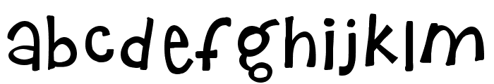 K26GiggleGaggle Font LOWERCASE