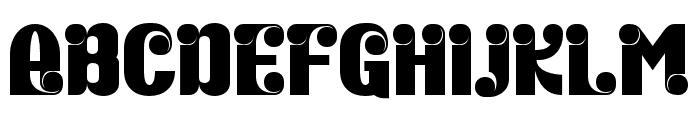 KABIF-Regular Font UPPERCASE
