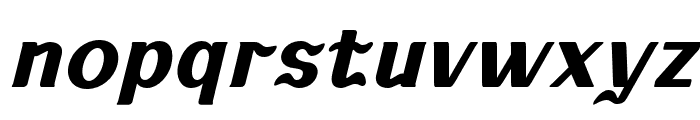 KABUSI-BoldSlanted Font LOWERCASE