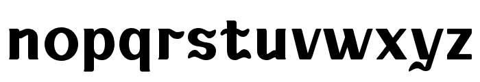 KABUSI-Bold Font LOWERCASE