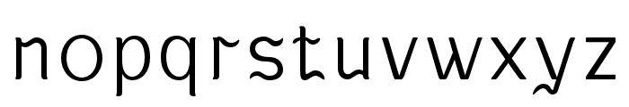 KABUSI-ExtraLight Font LOWERCASE