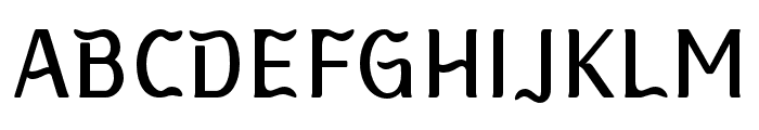 KABUSI-Regular Font UPPERCASE
