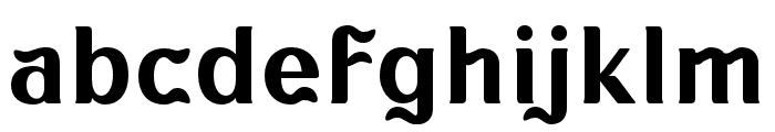 KABUSI-SemiBold Font LOWERCASE