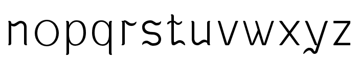 KABUSI-Thin Font LOWERCASE