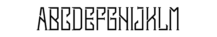 KALONNISA Font UPPERCASE