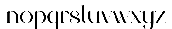 KAPUTREN Font LOWERCASE