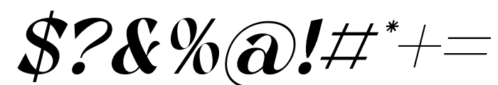 KARA Italic Font OTHER CHARS
