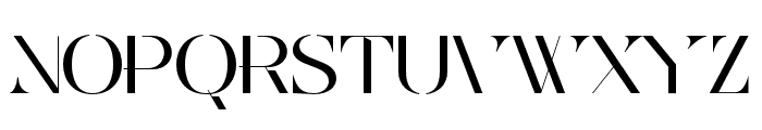 KATSUMI-Regular Font UPPERCASE
