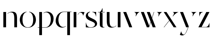 KATSUMI-Regular Font LOWERCASE