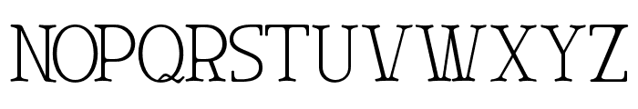 KAVAROOM-Regular Font UPPERCASE