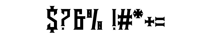 KAYAMBANG Regular Font OTHER CHARS
