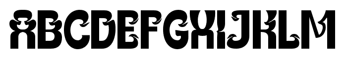 KAYINO-Regular Font UPPERCASE