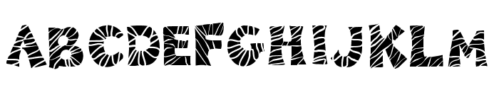 KB3ZebraPatch Font LOWERCASE
