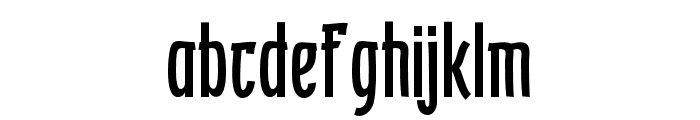 KEBROON-Regular Font LOWERCASE