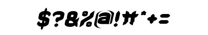KEDIRI Bold Italic Font OTHER CHARS