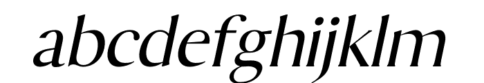 KELAIN Italic Font LOWERCASE