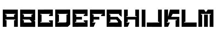 KENBO Font UPPERCASE