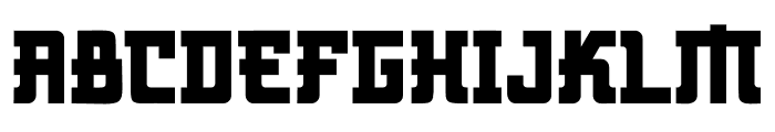 KENSHI YAMI Font UPPERCASE