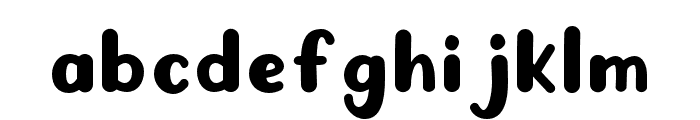 KH-Prince-Rollick Regular Font LOWERCASE