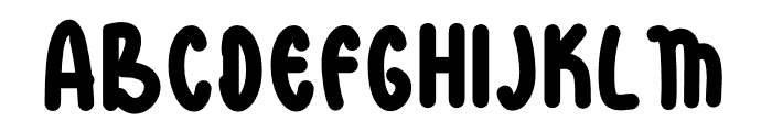 KHARNITA NATURE Font LOWERCASE