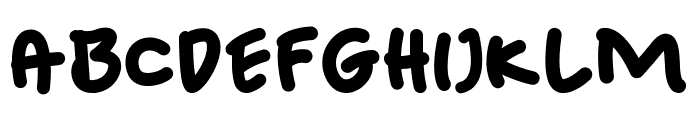 KID UL Regular Font LOWERCASE