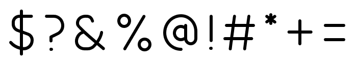 KIMORA-Thin Font OTHER CHARS