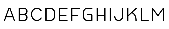 KIMORA-Thin Font UPPERCASE