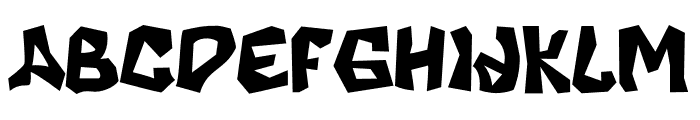 KINGER Font LOWERCASE