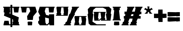 KINGHOSHUN-Regular Font OTHER CHARS