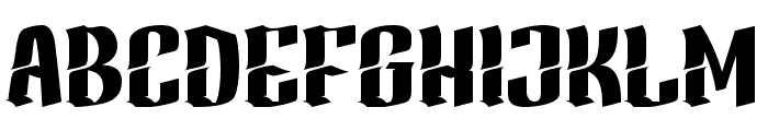 KINURE-Regular Font UPPERCASE