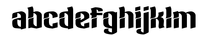 KINURE-Regular Font LOWERCASE