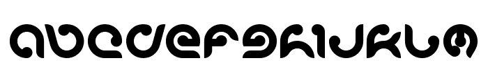 KIOSHIMA Font LOWERCASE