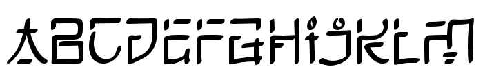 KIRAME-Regular Font UPPERCASE