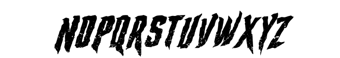 KISHINAN-NormalITALIC Font UPPERCASE