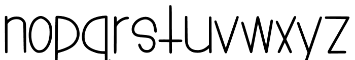 KL Awake Font LOWERCASE