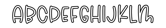 KL Fearful Franky 3 Font UPPERCASE