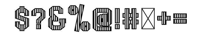 KL Offsides Font OTHER CHARS