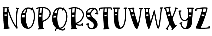 KL Smirky Font LOWERCASE