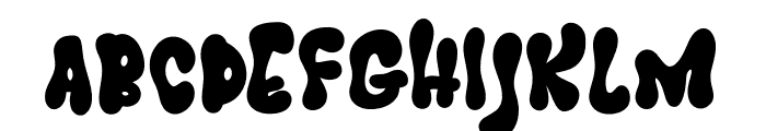 KL Sourjam Font LOWERCASE