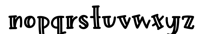 KL Spunky Font LOWERCASE