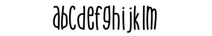 KL Squishy Font LOWERCASE