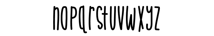 KL Squishy Font LOWERCASE