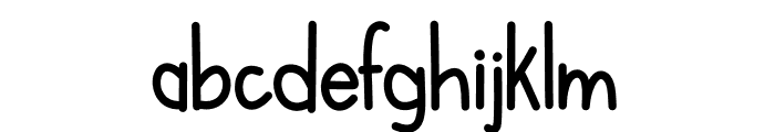 KLBeaches Font LOWERCASE