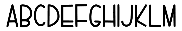 KLGingerbread Font UPPERCASE