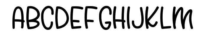 KLJollyElf Font LOWERCASE